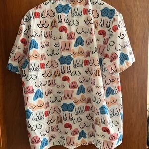 Men's Graphic Print Shirt - Multicolor